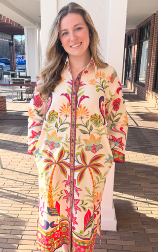 Eliza Midi Shirt Dress