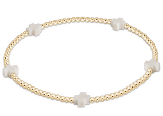 Signature Cross Small 2mm Bracelet