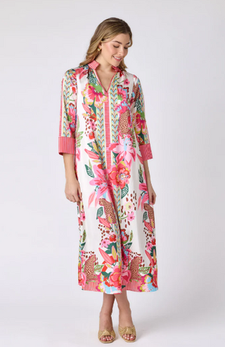 Fia Midi Caftan Dress