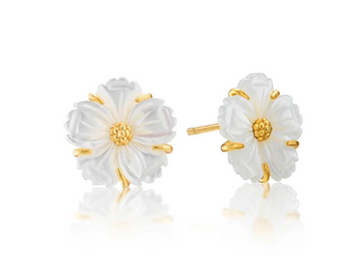 Mermaid Garden Petite Stud Earrings