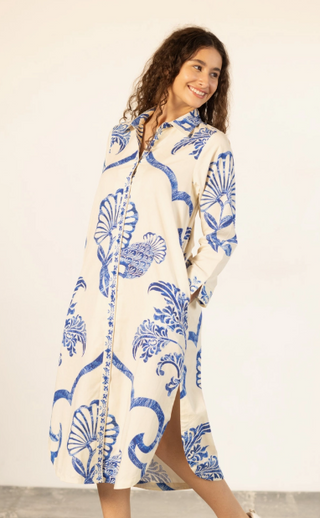 Liz Cotton Poplin Dress