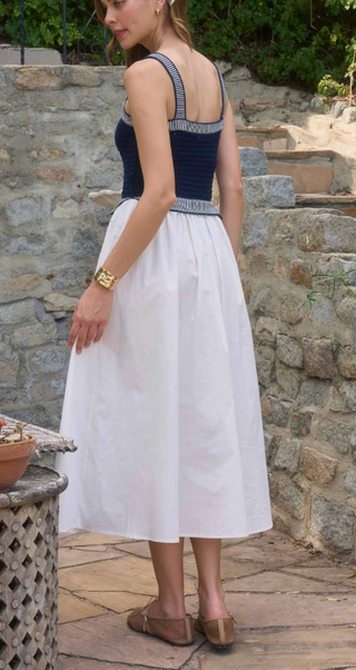 Midi Dress Knit Top