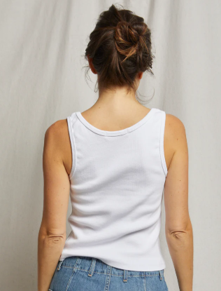 Maria Rib V-Neck Tank