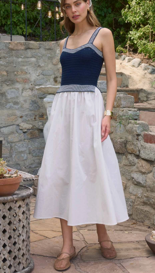 Midi Dress Knit Top