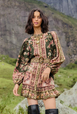 Flowering Garden Mini Dress