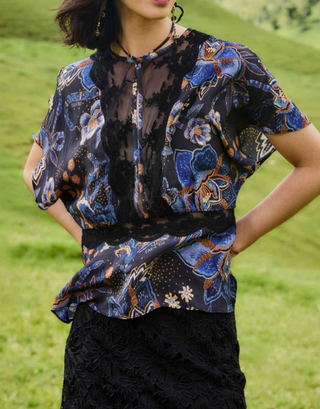 Bouquet Lace Blouse