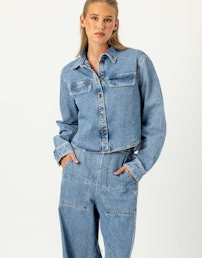 Josie Denim Shirt Jacket