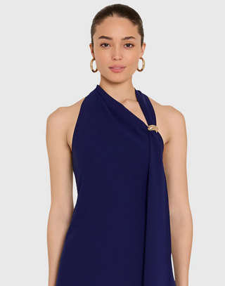 Sonya Asymmetric Drape Gown