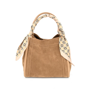 Gianna Suede Scarf Bag