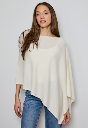 Cashmere Poncho Topper