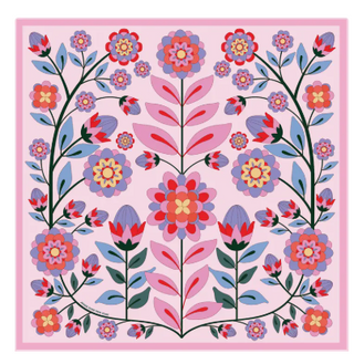 Double Sided Silk Scarf