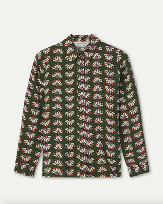 Geometric Print Blouse