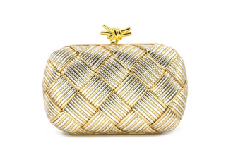 Basket Weave Evening Clutch