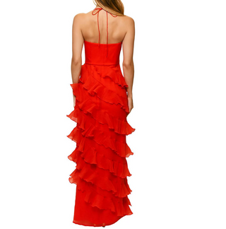 Lou Halter Ruffle Maxi Dress