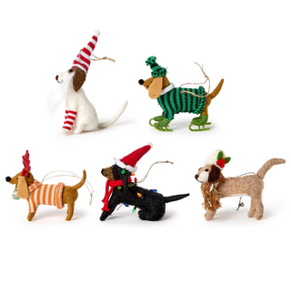 Dog Felt Ornament