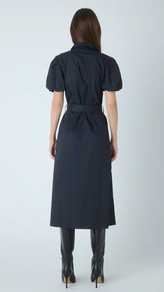 Ruma Gold Button Shirt Dress