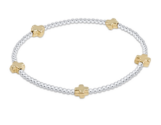 Signature Cross 2mm Bracelet