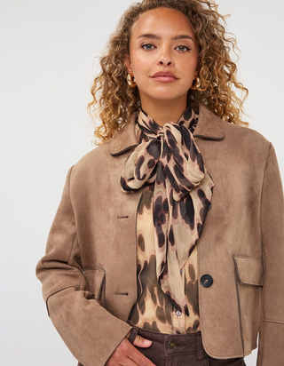 Suedine Jacket