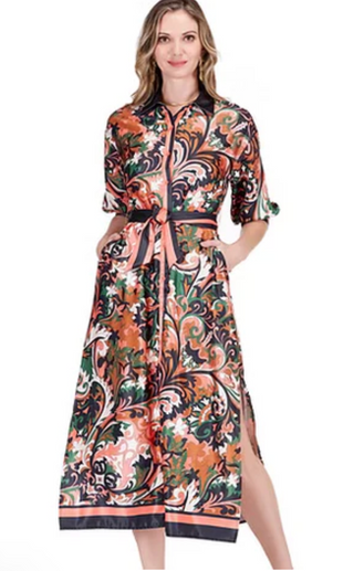 Maxi Shirt Dress