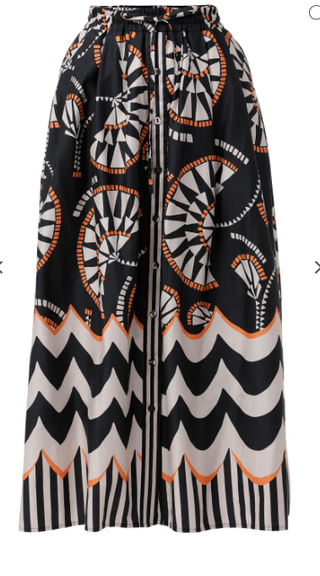 Bernie Print Skirt