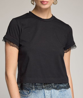 Christella Lace Combo Top