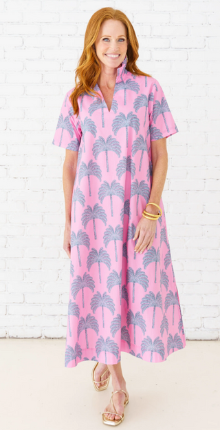 Georgia Palm Dress