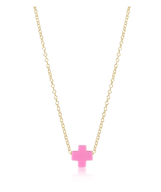 16" Signature Cross Necklace