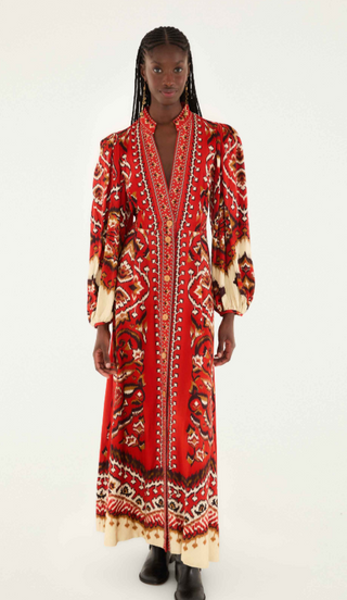 Ainika Pineapple Maxi Dress