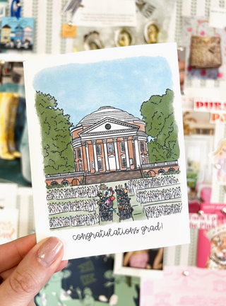 UVA Rotunda - Graduation Card