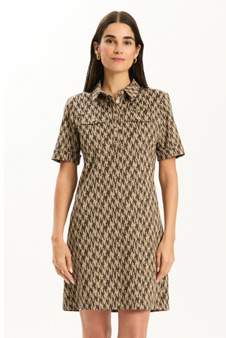 Kat Knit Twill Dress