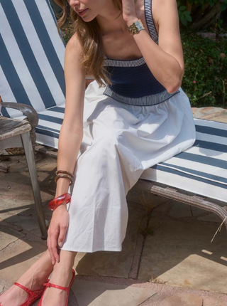 Midi Dress Knit Top