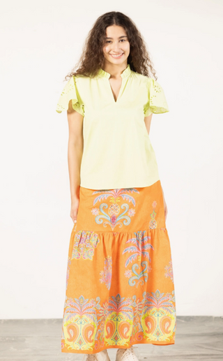 Ada Cotton Poplin Skirt