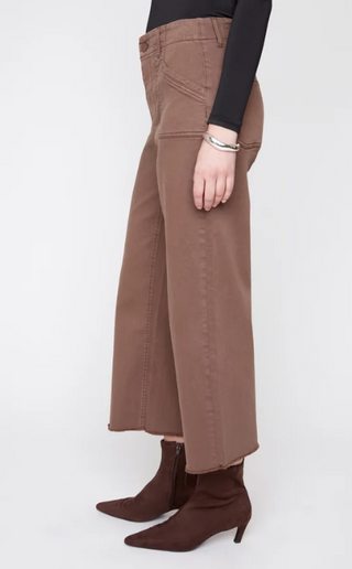 Wide Leg Cropped Pant