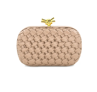 Woven Clutch Gold Clasp