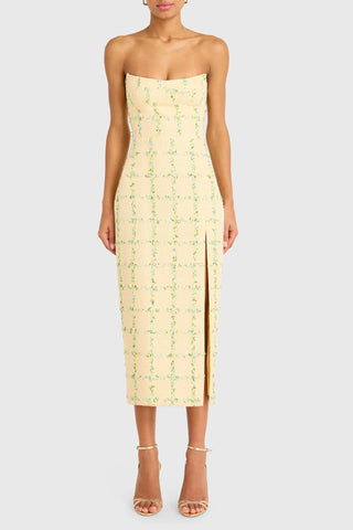 Ivy Tweed Midi Dress