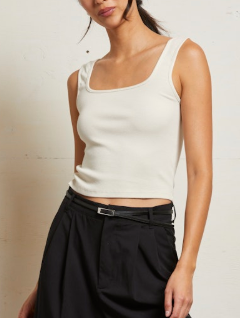 Kaitlyn Lux Rib Tank