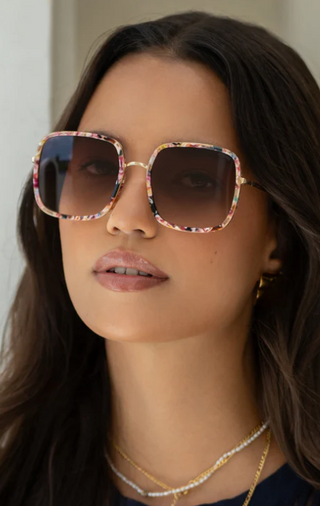 Cosmo Oversize Square Sunglasses