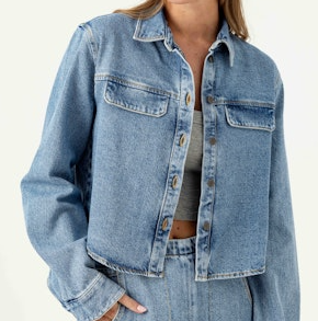 Josie Denim Shirt Jacket