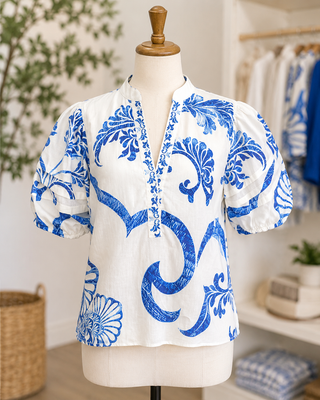 Raya Puff Sleeve Top