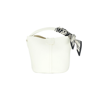 Mini Bucket Bag w/ Scarf