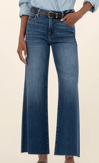 Meg High Rise Wide Leg Jean