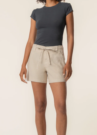 Katie High Rise Drawstring Shorts