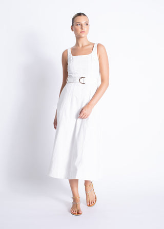 Liliana Denim Midi Dress