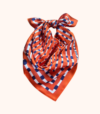 100% Silk Square Scarf 26 x 26