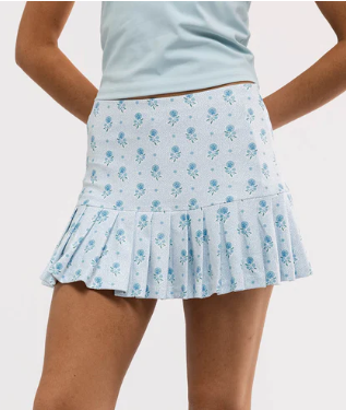 Ruth Pleated Hem Skort
