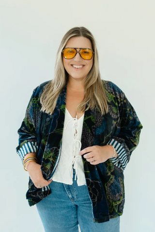 Penny Velvet Lounge Jacket