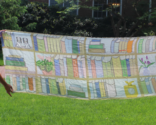 Bookish Cotton Scarf