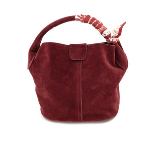 Mini Suede Bag - Scarf
