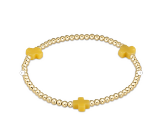 Signature Cross 3mm Bracelet
