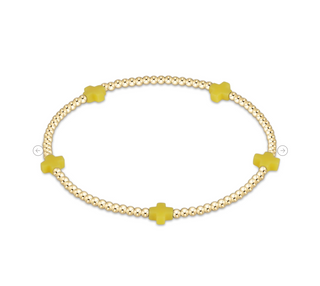 Signature Cross Small 2mm Bracelet